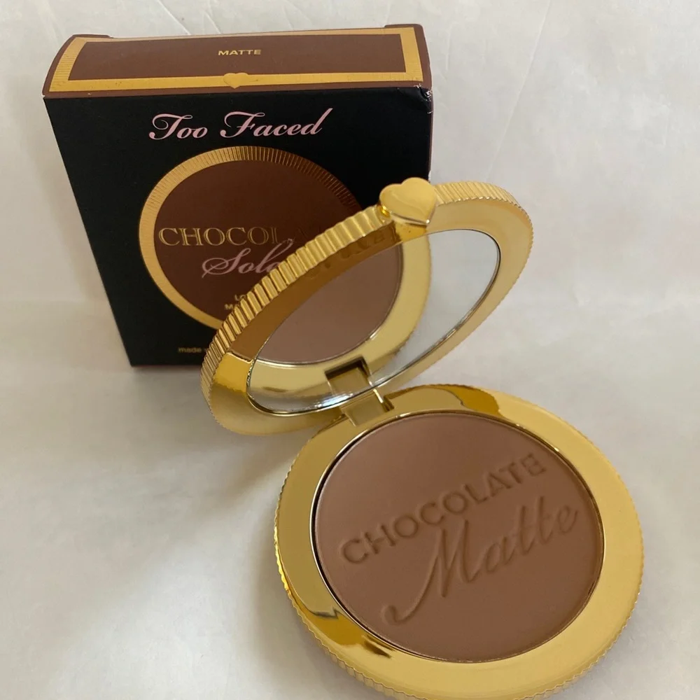 TOO FACED Matte Chocolate Soleil Bronzer NIB 0.28oz $34